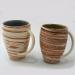 Isobel Art Pottery. Pair of mugs