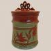 Mary Pancoast.  Lidded jar