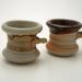 Sandy Lockwood. Pair of woodfired pots