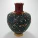Warren Arthur. Red, black and gold vase Warren Arthur. Red, black and gold vase