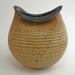 CL (incised). Ribbed vase