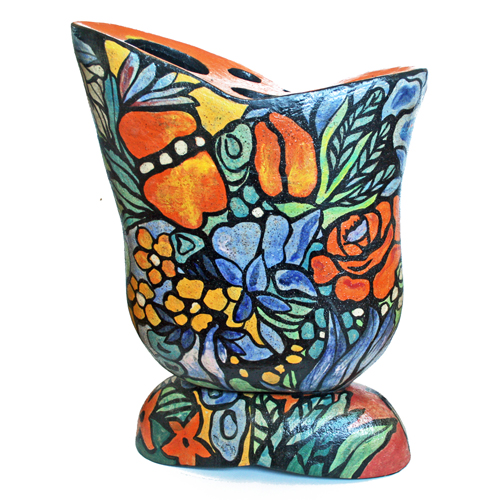 Monika Leone. Floor vase. c.2014. 64 cm high