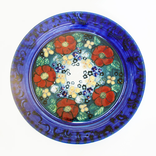 Lindy Rose Smith. Platter. 1990s. 47 cm in diameter.