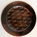 Les Blakebrough. Iron-glazed charger